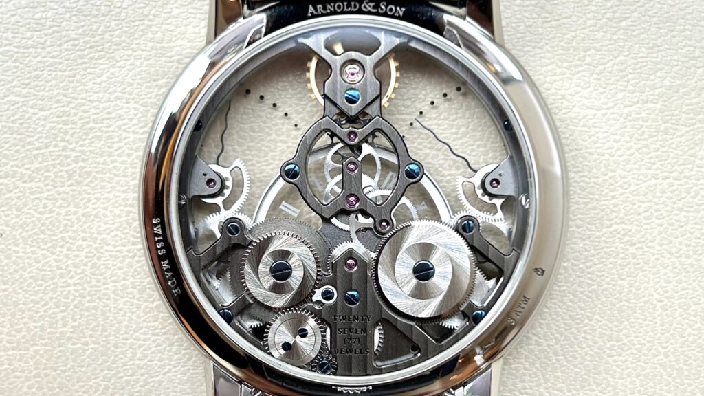 ARNOLD＆SON アーノルド＆サン GMT　TIMEKEEOER手巻時計 ARNOLD＆SON アーノルド＆サン GMT TIMEKEEOER手巻時計 - メルカリ
